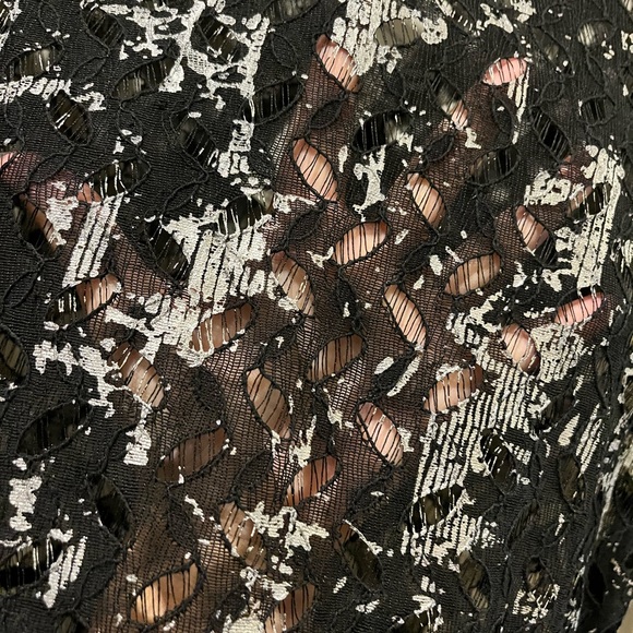 Antonio Melani long-sleeve black top NWT size XS - Picture 3 of 3